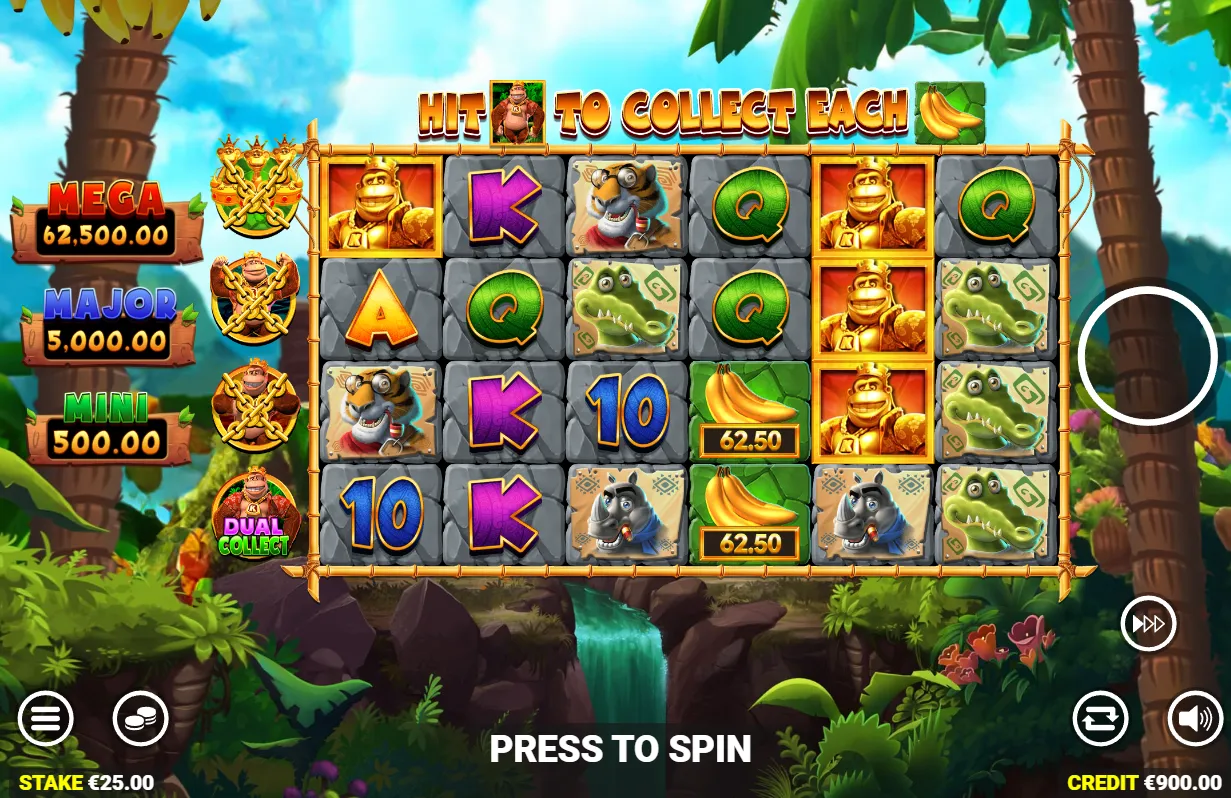 King Kong Cash Even Bigger Bananas 3 Slot
